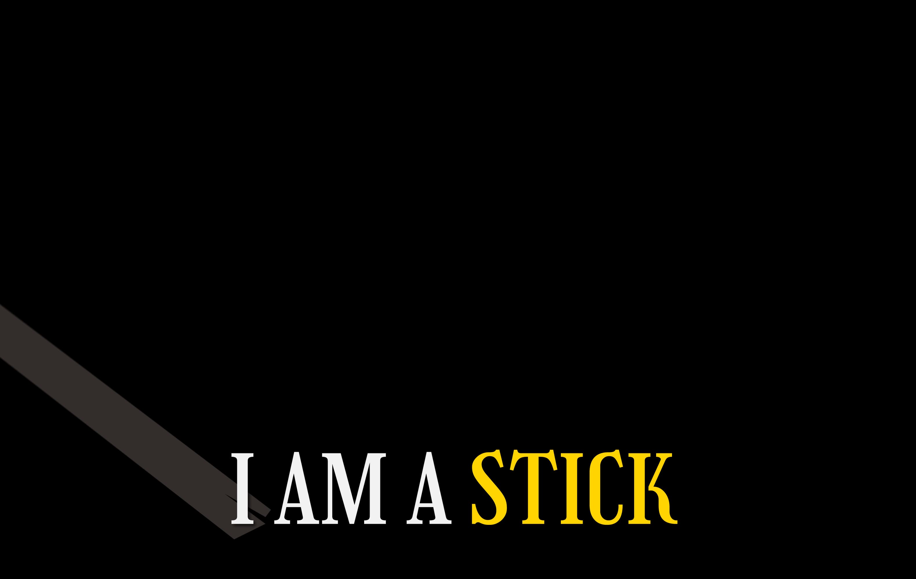 I Am a Stick Frame 4